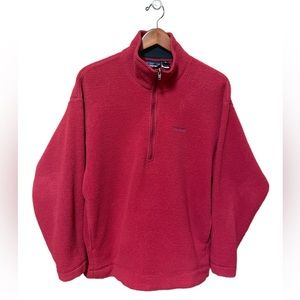 Patagonia Men’s Fleece Quarter Zip Vintage USA Made Pullover Sweater Size M